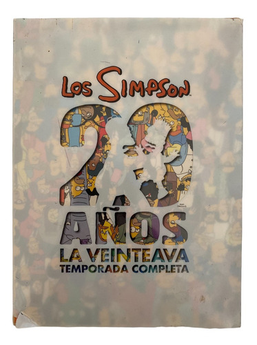 Dvd Los Simpsons 20 Años La Veinteava Temporada 4 Discos