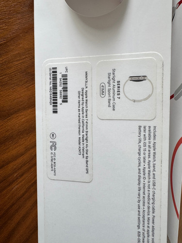 Apple Watch Series 7 41mm Aluminio Caucho (Usado)