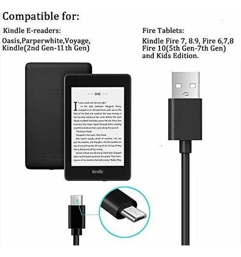 Kindle Cable Repuesto Para Fire Hd Hdx ª Generacion