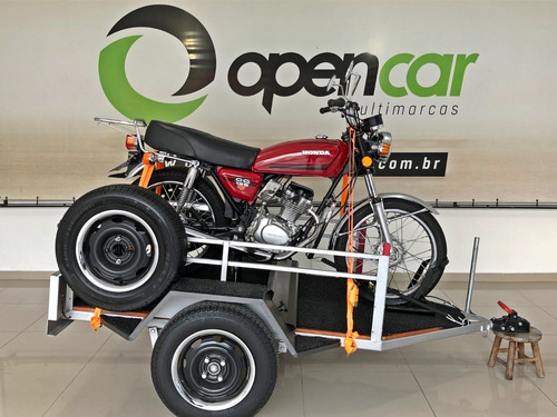 Imagem 1 de 15 de Honda Cg 125 Para Colecionadores + Carretinha