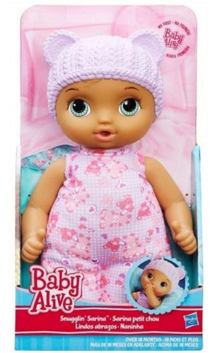Baby Alive Naninha Morena - Hasbro