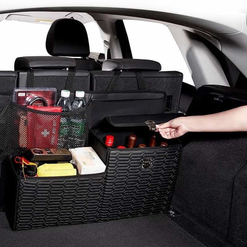 Organizador Maletero De Cuero Para Camionetas