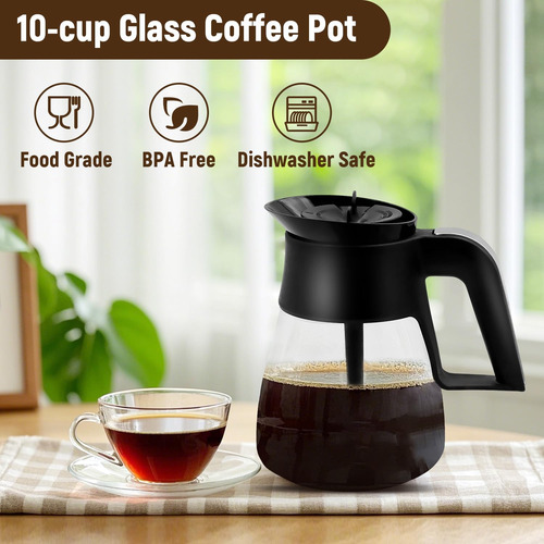 Reemplazo De Cafetería De 10 Copa Para Cafetera Ninja Con De