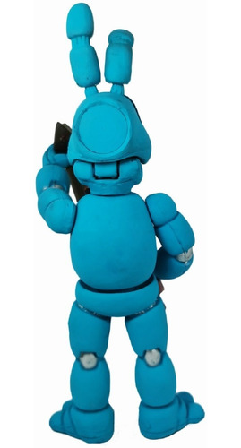 Imagen 5 de 7 de Combo 2 Figuras Five Nights Freddys Fnaf Bonnie Azul Morado