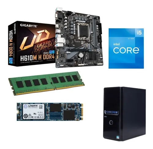 comprar Kit Actualización Intel Core I5 12400 H610 8g 500g Gabine Kt