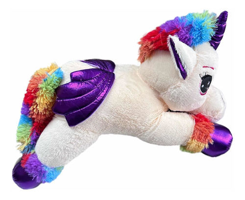 Unicornio Arcoíris De Peluche