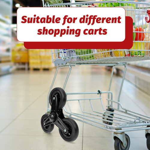 Carrito De Compras Caster, 1 Par De Ruedas