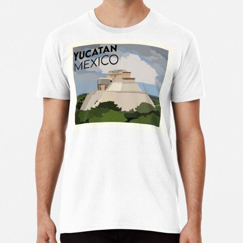 Remera Vintage Travel Yucatan Mexico Algodon Premium