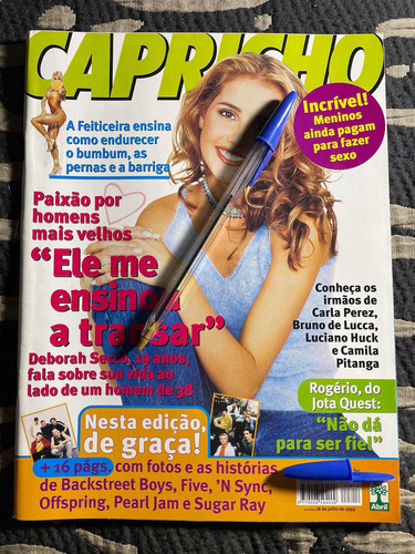 Capricho 99 Déborah Secco Britney Xuxa Five N Sync Jota Quês (Usado)