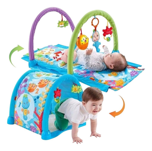 Gimnasio Musical 3en1 Fisher Price Caballito Demar Pataditas