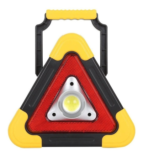 Triangulo Led Emergencia Auto Solar Con Power Bank