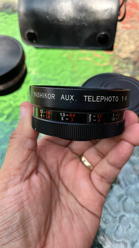 Lentes Auxiliares Yashicor Telephoto Y Angular Para Yashica (Usado)