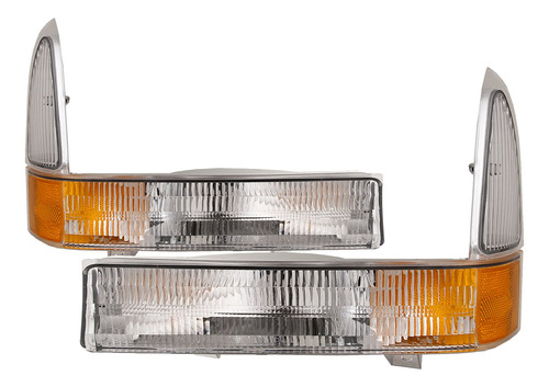 Headlightsdepot Luz Cromada Parque Para Ford Excursion F-250