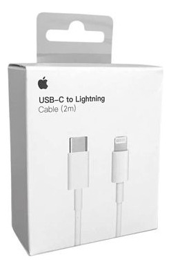 Cable De Carga Para iPhone 2 Mt Certificado C - Lightning