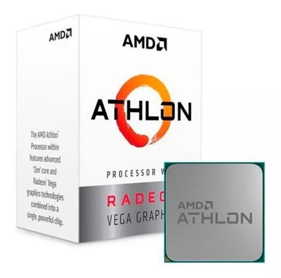 Procesador Amd Athlon 3000g Am4 2 Núcleos 3.5ghz
