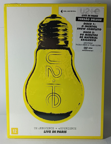 U2 - Innocence + Experience Live In Paris ( Dvd Duplo Nac. )