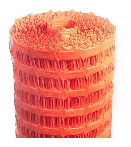 Red De Señalización 100cmx50m Naranja Solyon