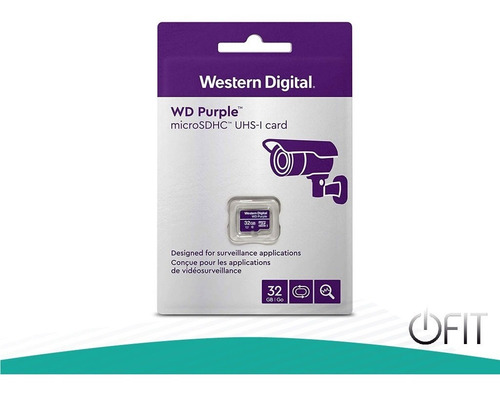 Tarjeta de memoria Western Digital WDD032G1P0A WD Purple 32GB