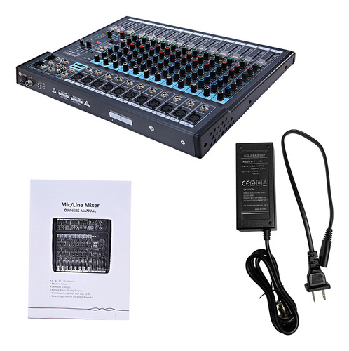 La Conexión Del Mezclador De La Consola De Mezclas Admite La