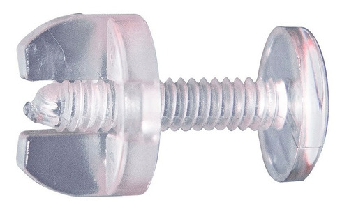 Tornillo Plastico, Viking Clip 3/4 Transparente 500 Piezas