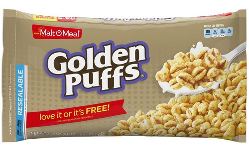 Malt O Meal Cereal Golden Puffs 2 Lb