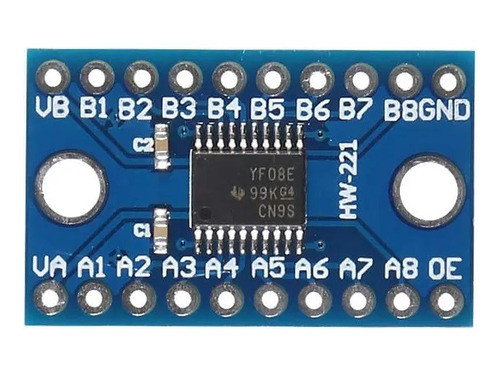 Conversor Nivel Lógico 5v-3.3v 8 Pines Modulo Bi Direccional