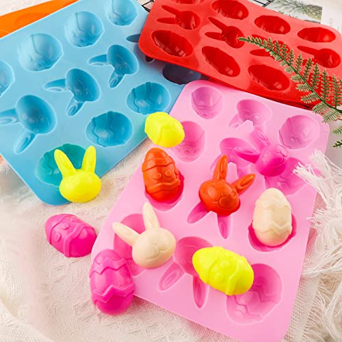 Molde De Silicona Para Huevos De Pascua, Moldes De Silicona