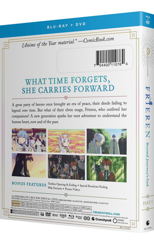 Dvd Crunchyroll Frieren: Más Allá Del Final Del Viaje - Part