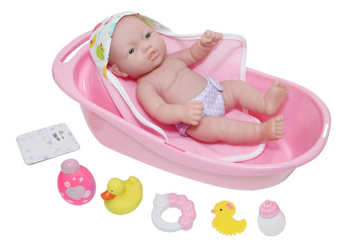 Jc Toys - La Newborn | Juego De Regalo De Bañera De Lujo D.