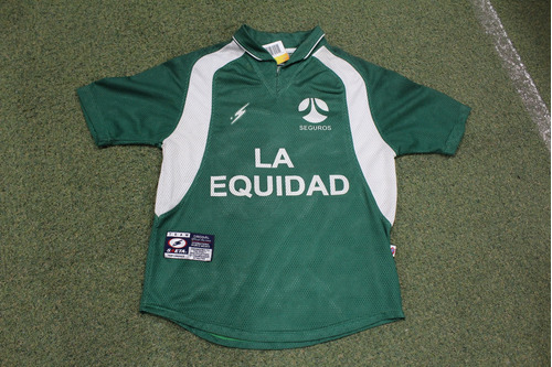 Camiseta Seguros La Equidad #19 Talla L Niño 