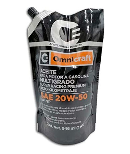 Aceite Omnicraft 20w50 Original