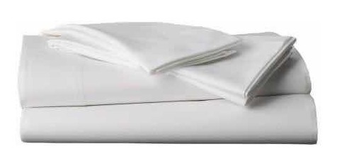 Imagen 2 de 2 de Funda De Almohada Hotelera Percal 180h 50x90 King Pack X 2