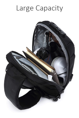 Bolso Al Aire Libre Para Hombres Bolso Bandolera Oxford