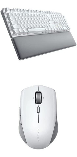 Combo Teclado Y Mouse Inalambrico Gamer | Razer / Blanco