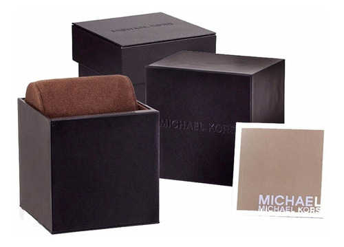 Relógio Michael Kors Mk5876 Everest Dourado Rose Prata Misto