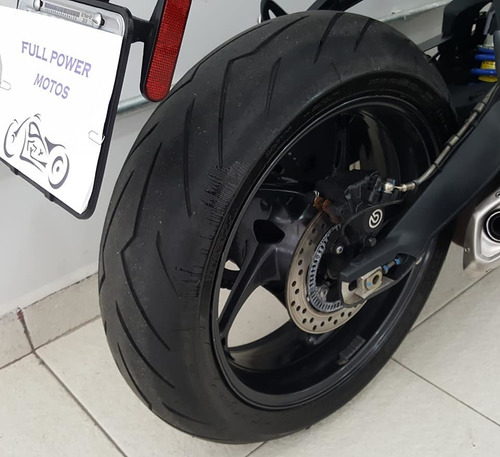 Triumph Street Triple 675 Com Abs 2014 Branca