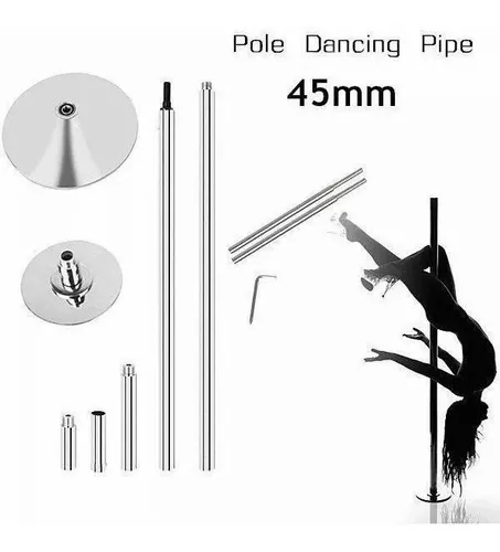 ESHOPANGIE Barra Profesional Pole Dance Fitness Portatil Fijo-giratorio