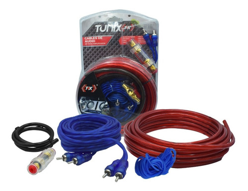 Kit De Cables De Instalacion Audio Calibre 4