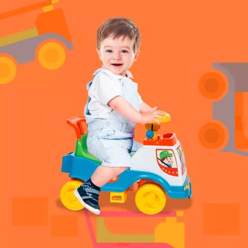 Totoka Plus P/ Menino Bebê Infantil Carrinho Motoca Velotrol no Shoptime