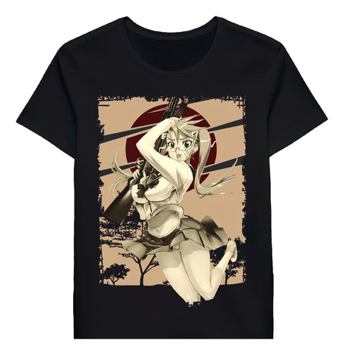 Remera Saya Takagi Highschool Of The Dead Hotd Retr100681723