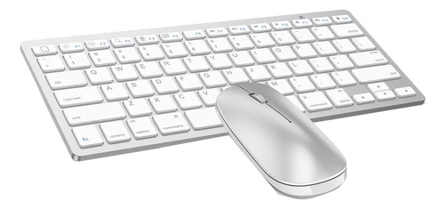 Teclado Mouse Inalámbrico Weibo Wb8066 Windows Mac Ios