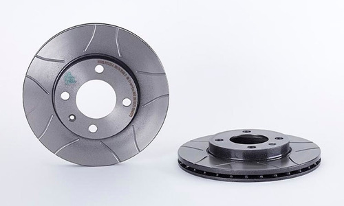 2 Discos Brembo Ranurados Hierro Gris Pointer Wagon 00 A 09