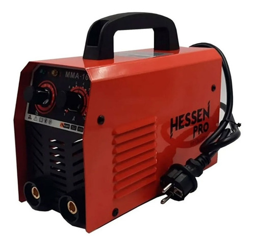 Soldadora Inverter Hessen Pro 160a 50 Hz Color Rojo 