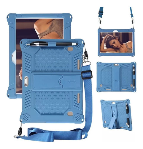 A* Funda De Silicona Universal Para Tableta De 10 Pulgadas
