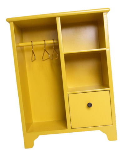 Armario Para Casa De Muñecas A Escala 1/12, Muebles En