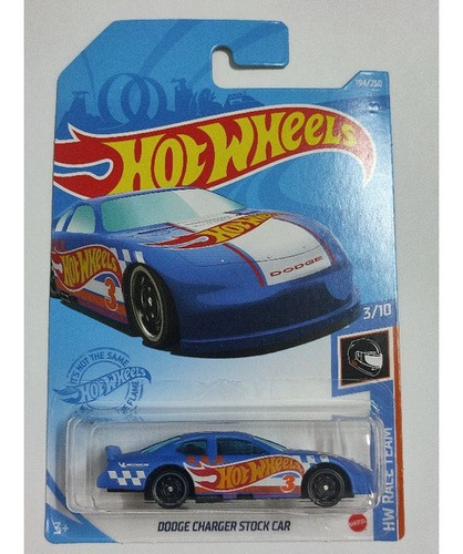 Hot Wheels - 3/10 - Dodge Charger Stock Car - 1/64 - Gry20