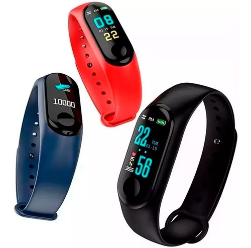 Smartband M3 Plus Manilla Reloj Inteligente Presion Calorias