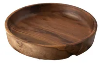 Comprar Bandeja Redonda Madera Ba 30cm Circular Para Servir