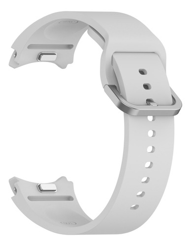 A Correa De Silicona Gris Para Samsung Galaxy Watch 5 40/44
