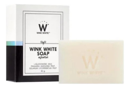 Jabón Blanqueador Wink White Soap Para Rostro Y Cuerpo